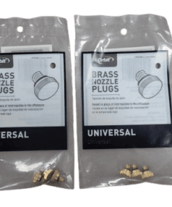 2-PACK Orbit Outdoor Brass Misting Nozzle Plug (3-Pack)
