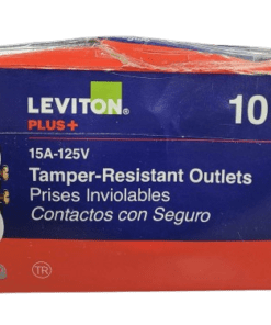 10-PACK Leviton 15-Amp 125-V Duplex Outlet/Receptacle T5320-WMP