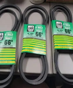 3-PACK Dial Manufacturing INC 66 in. Evaporative Cooler V-Belt 4L-660 (A-64)
