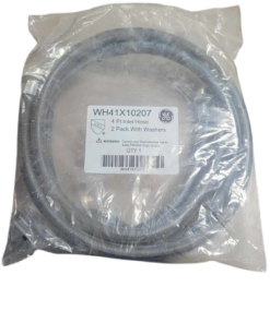 2-PACK General Electric 4-ft Rubber Inlet Hoses - WH41X10207