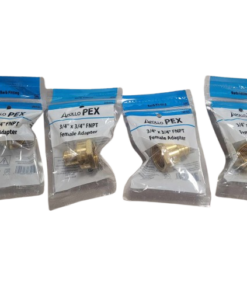 4-PACK Apollo 3/4 in. Brass PEX-B Barb x 3/4 in. Female Pipe Thread Adapter