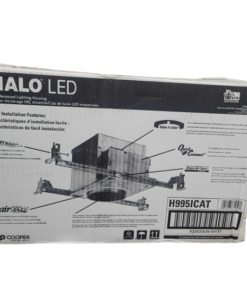 6-PACK HALO H995 4" Aluminum LED Recessed Lighting Kit