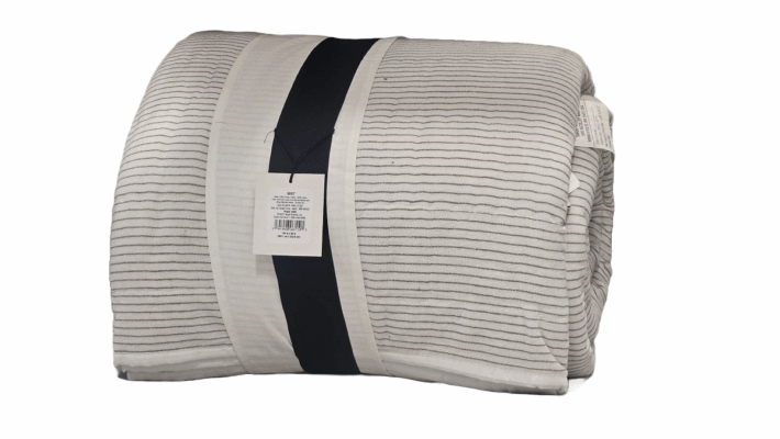 Magnolia King Microstripe Quilt