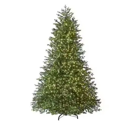 Elegant Grand Fir LED Pre-Lit Christmas Tree