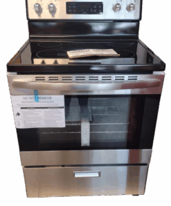 Seasons® 5.2 Cu. Ft. Freestanding Electric Range, Glass Top, Stainless Steel