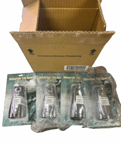 4-Pack Delta Universal Showering Components Tub Spout with RCI Universal Diverter (Copy)