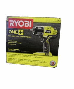 Ryobi ONE+ 18V Cordless 3-Speed 1/2 in. Impact Wrench (Tool-Only)