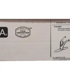 Delta Signature Single-Handle Pull-Out Sprayer Kitchen Faucet In Chrome