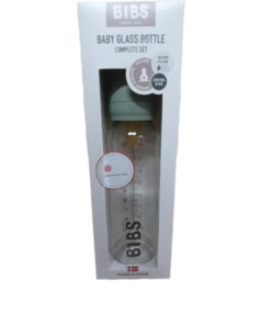 Baby Bibs Medium Flow 8 oz/225ml Slow Flow Natural Nipple