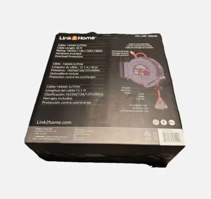 40ft 14awg wire orange and grey -1
