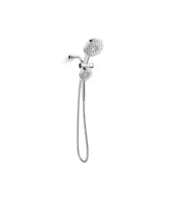 Kohler Viron 1.75 GPM 4-Spray 6in Dual Wall Mounting Shower Heads in Chrome