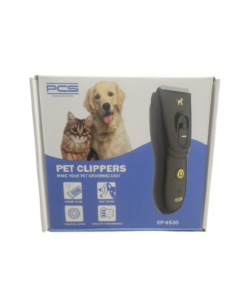 PCS Pet Clippers with Detachable Blades in Black CO-6530