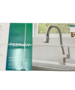 Xander Single-Handle Pull-Down Sprayer Kitchen Faucet in Stainless