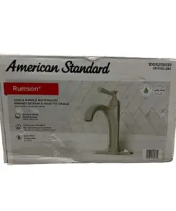American Standard Rumson Single-Handle Bathroom Faucet in Brushed Nickel