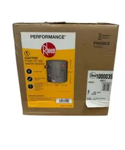 Rheem Performance Electric 6 Gallon Storage Tank Water Heater