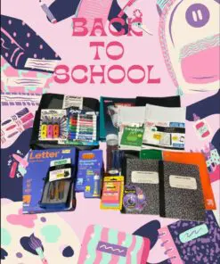 School Supply Box - Assortment - For middle School!