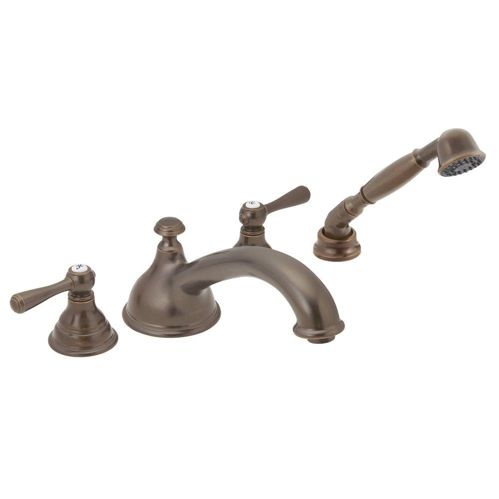 Moen Kingsley Roman Tub Faucet Trim Kit Hand Shower Oil Rubbed Moen Kingsley Roman Tub Faucet Trim Kit Hand Shower Oil Rubbed Bronze T912orb