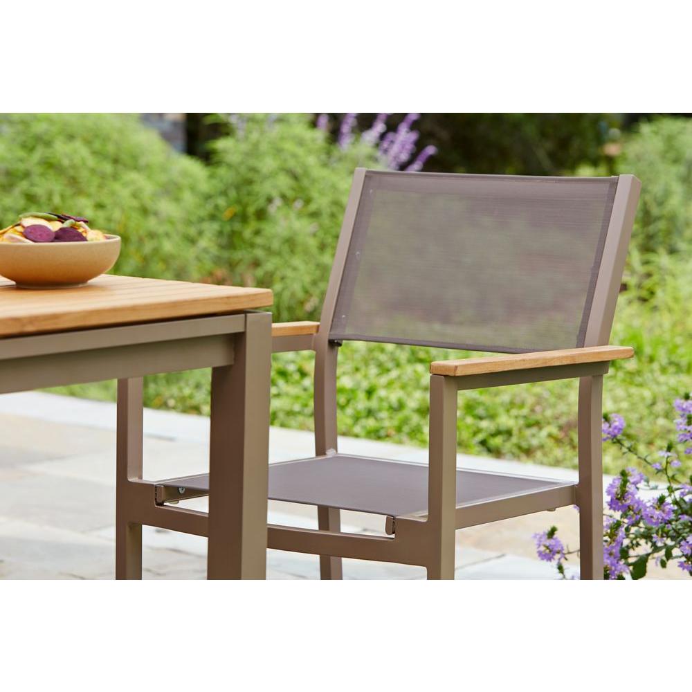 Barnsdale Teak 7 Piece Patio Dining Set Ideas Hampton Bay Barnsdale Teak 7 Piece Patio Dining Set T1840 C2018