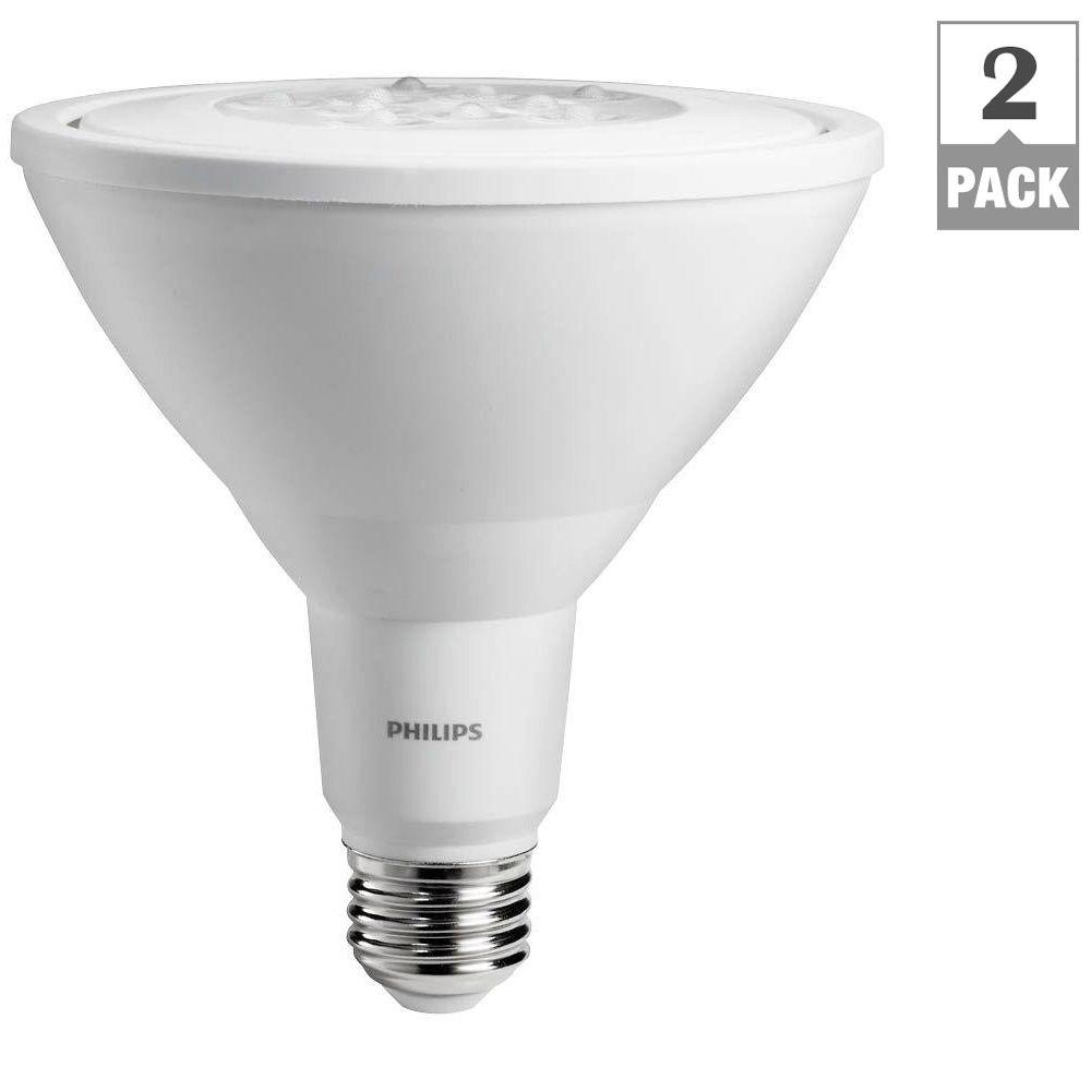 Philips 90w Equivalent Warm White Par38 Non Dimmable Led Flood Light Philips