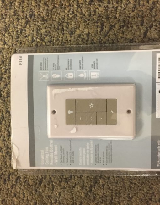 Universal Wall Mount Ceiling Fan Control 99111 Garland Home Center Universal Wall Mount Ceiling Fan Control 99111