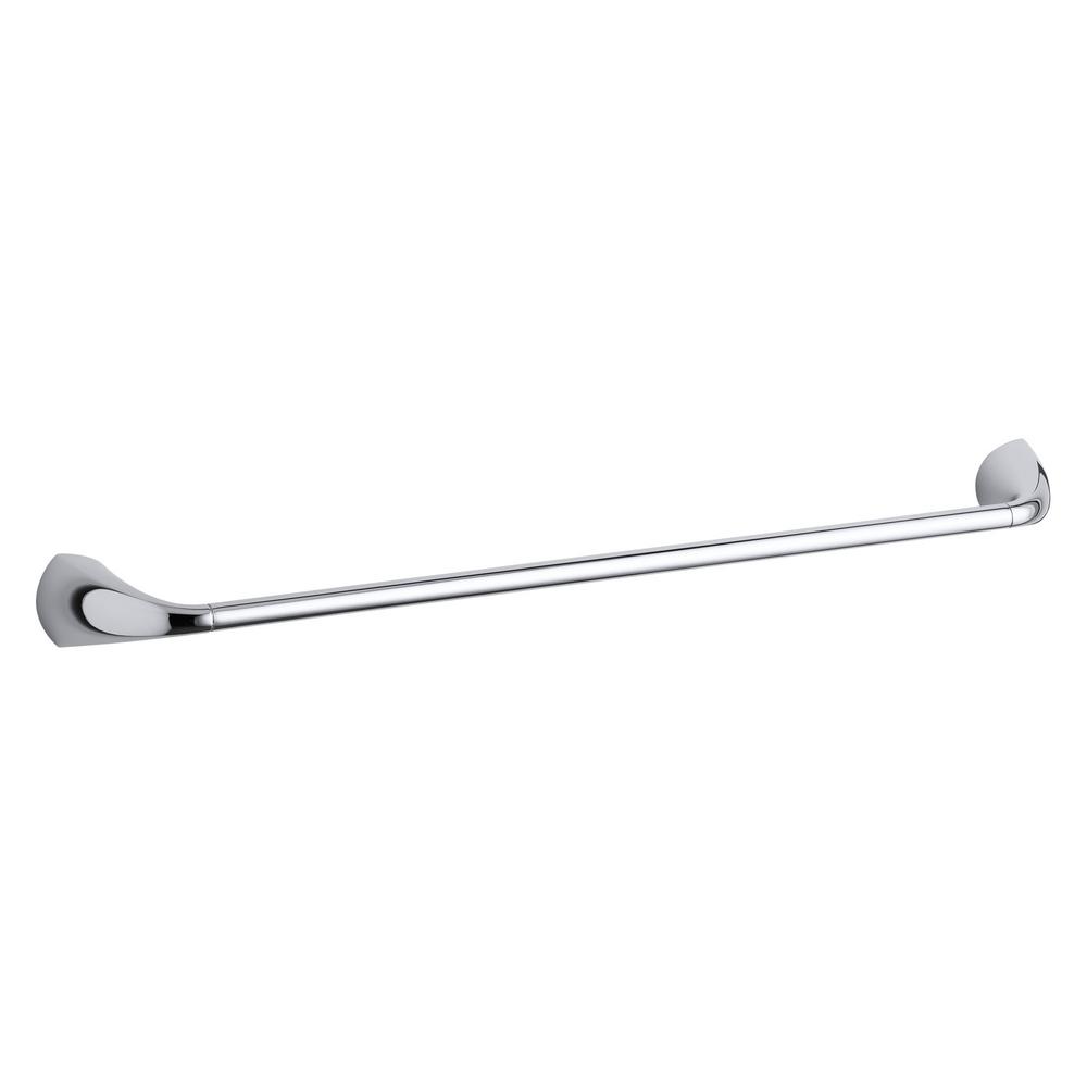 Kohler Alteo 24 In Towel Bar Polished Chrome K 37051 Cp Kohler Alteo 24 In Towel Bar Polished Chrome