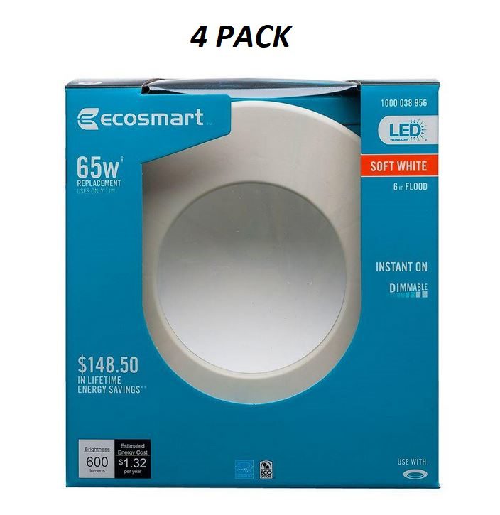 Ecosmart 65w soft shop white