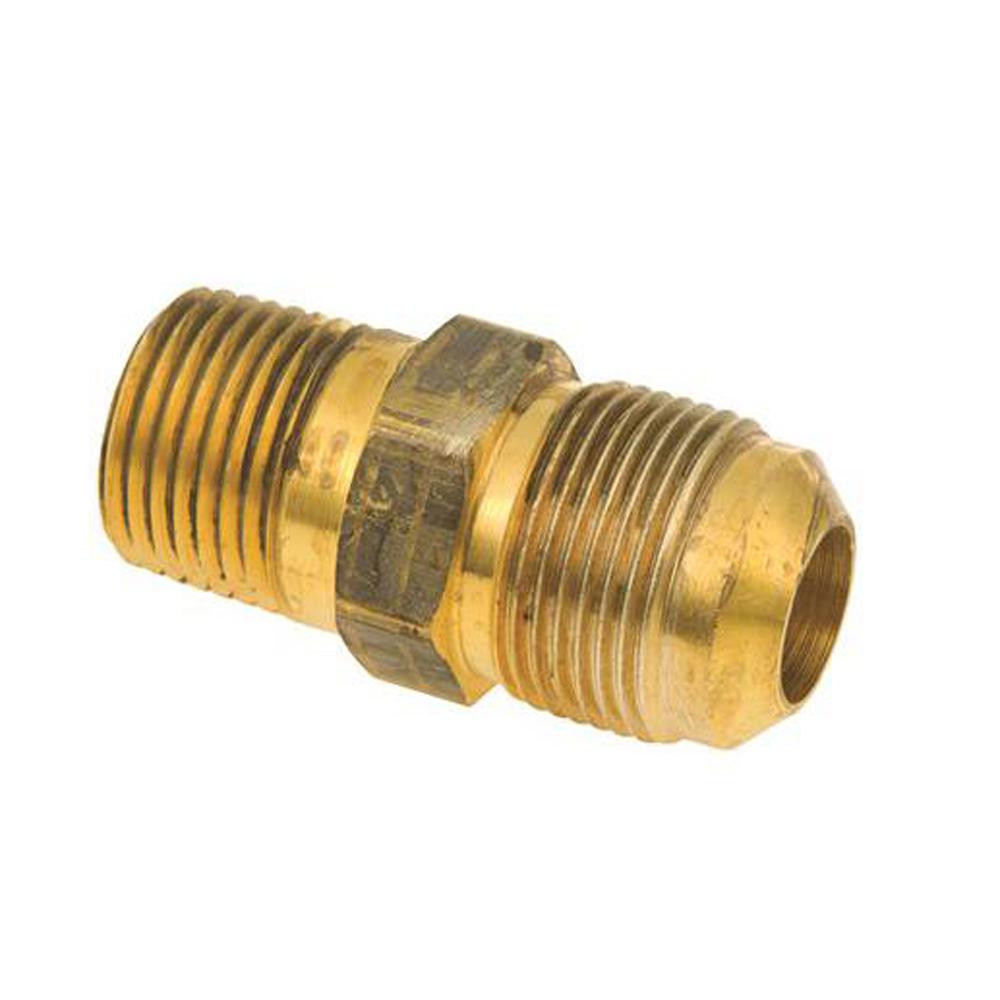 25-Pk 15/16” Gas Flare x 1/2” MIP Adapter