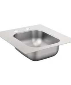 Moen KG2045522 Single Basin Drop-In Steel Kitchen Sink Stainless Steel