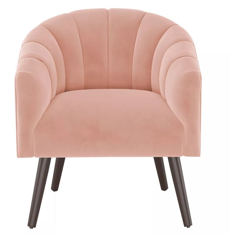 Project 62 Modern Barrel Chair in Velvet 249 07 5676 Garland