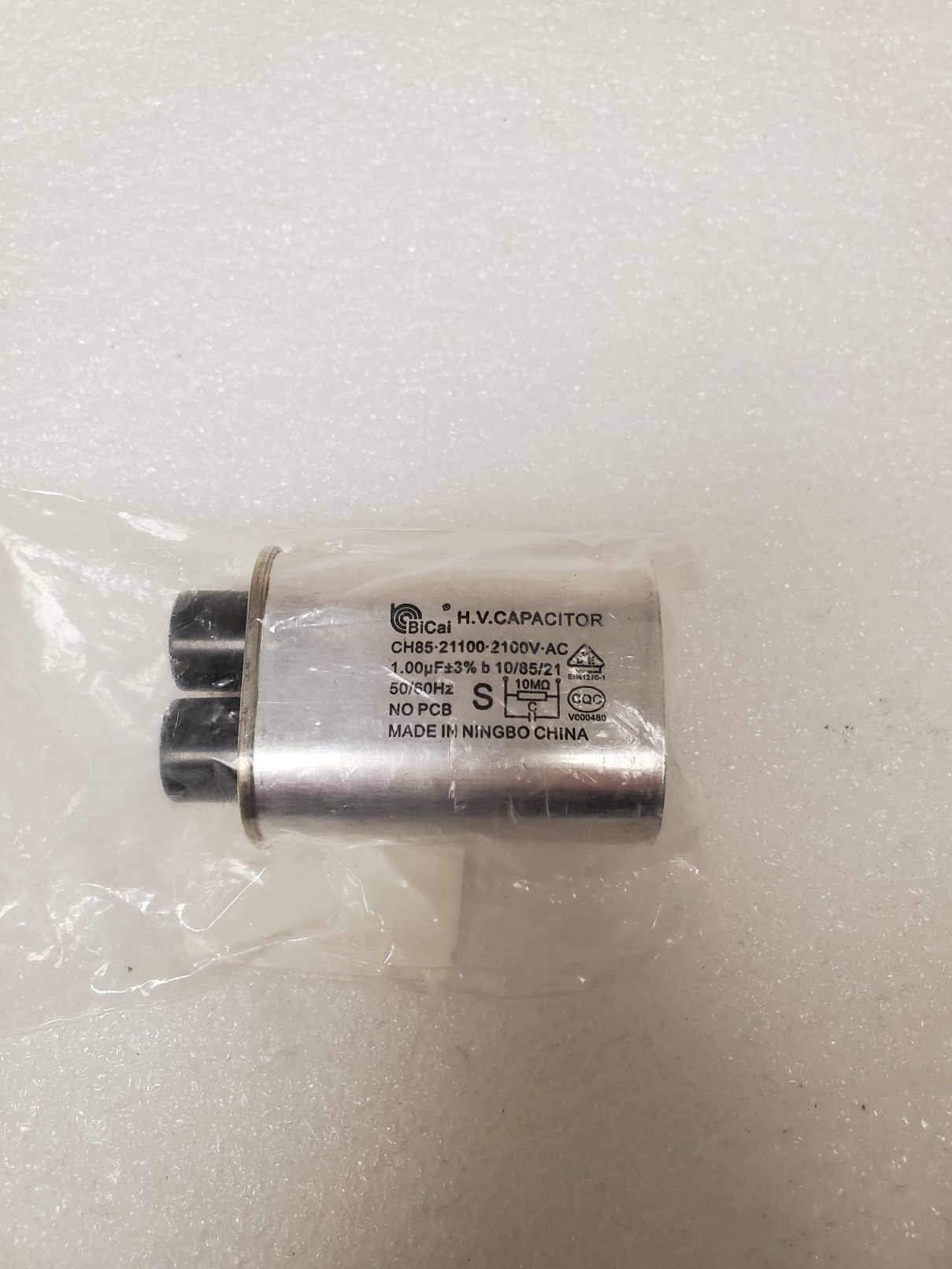 LG Microwave High Voltage Capacitor 0CZZW1H004B Garland Home Center