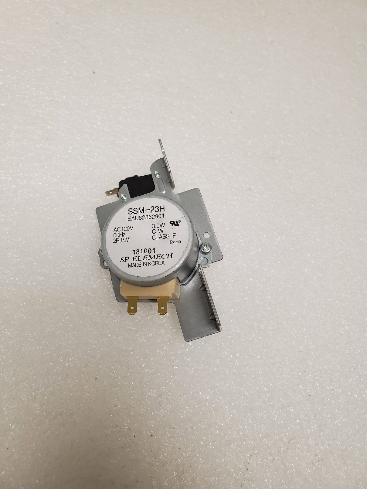 LG Range Door Lock Motor EAU62862901 Garland Home Center