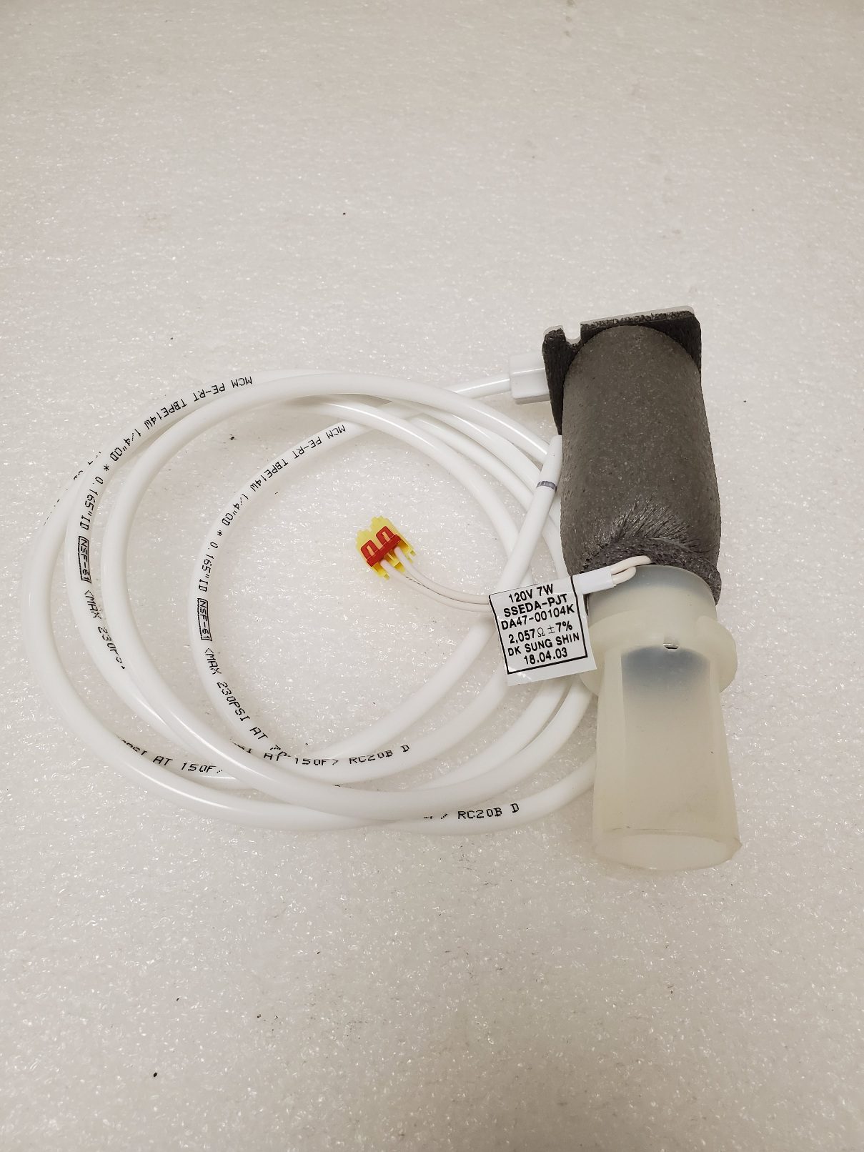 Samsung Refrigerator Ice Maker Fill Tube and Heater DA9708573A