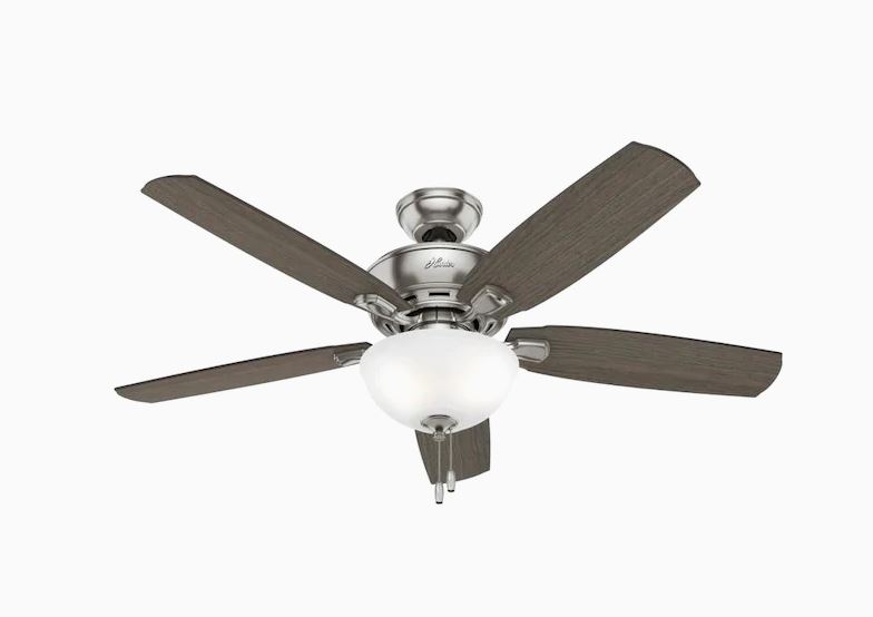 Hunter Creekside Led 52″ Brushed Nickel Indoor Ceiling Fan 53297