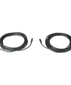 F-Digital 196 in. Rain Shower Extension Cables, Black