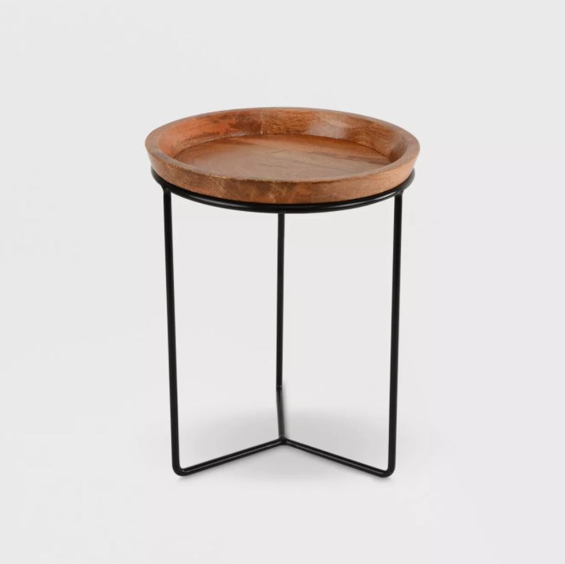 Smith & Hawken Plant Stand Black & Wood 084150238 Garland Home Center