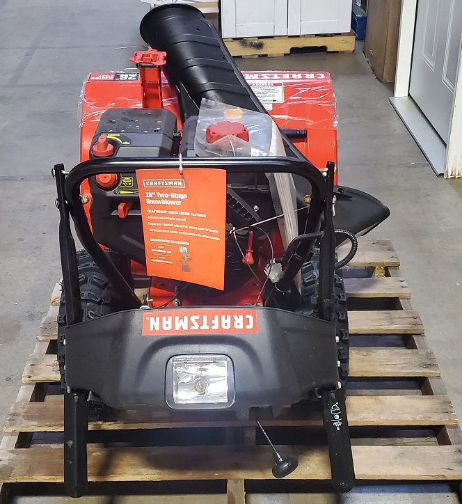 CRAFTSMAN SB450 26in TwoStage SelfPropelled Gas Snow Blower w