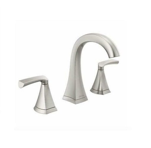 Delta Pierce 8 in. Widespread 2Handle Bathroom Faucet SpotShield