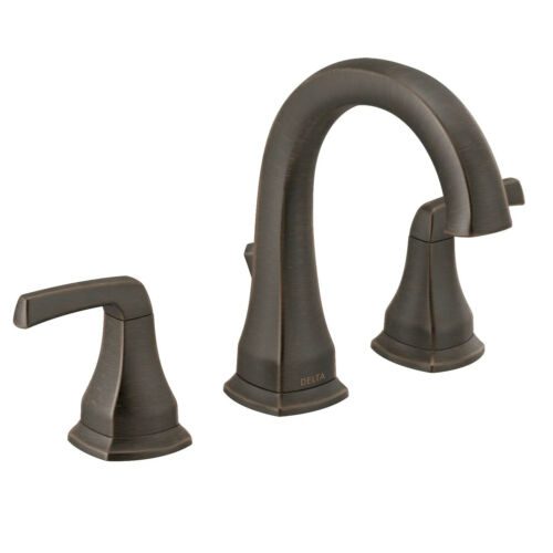 Delta Portwood 8 in. Widespread 2Handle Bathroom Faucet in