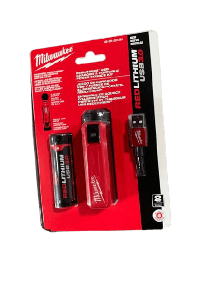Milwaukee REDLITHIUM USB Charger and Portable Power Source Kit