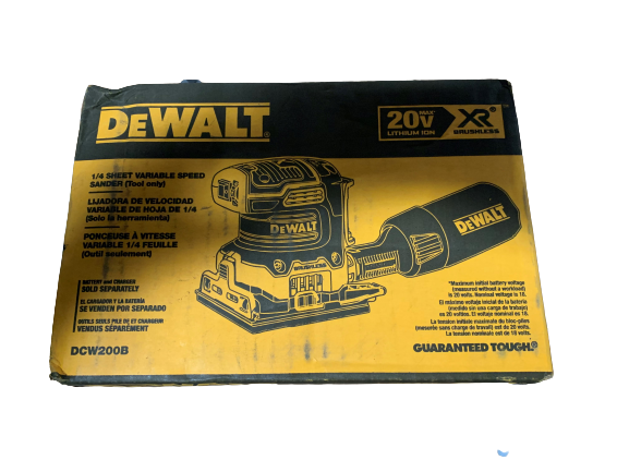 Ponceuse Dewalt Max XR 20 V, outil seulement DCW200B