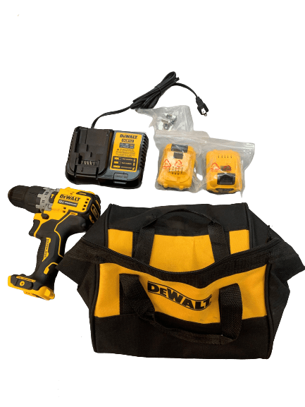 DEWALT 12V Extreme Cordless Drill Driver Kit 2 Batteries and Charger ...