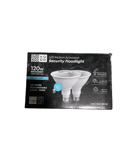 Kodo led motion sales activated security floodlight