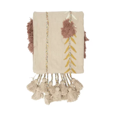 Desert-Fields-Embroidered-Pink-Cotton-Throw-with-Decorative-Applique-Pom-Poms-Tassels_5743020b-1500-4419-830e-e89fcaaaee60.c6f212769085bd30eb237f0641763f02