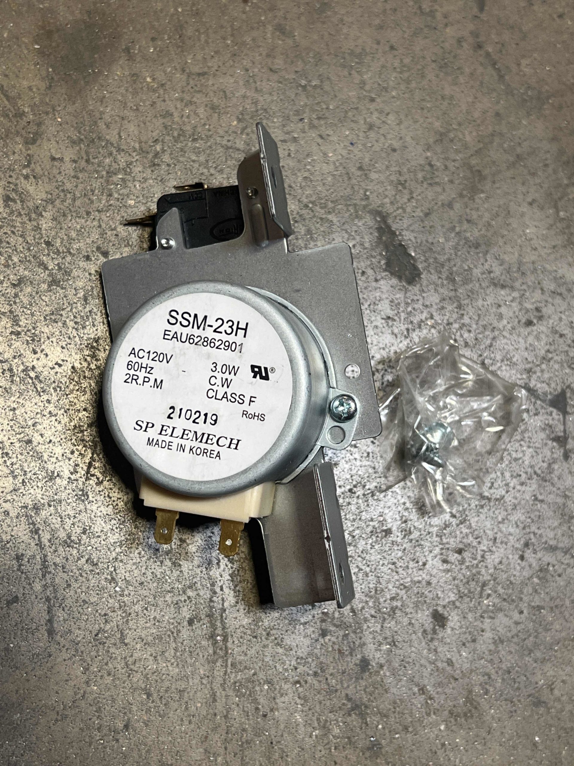 LG Range Door Lock / Motor Part EAU62862901 SSM23H Garland Home Center