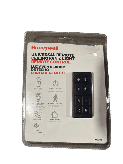 Honeywell Universal Ceiling Fan Light Remote Control With Smart Sync 42136 Garland Home Center - How To Install Honeywell Universal Ceiling Fan Remote Honeywell Universal Ceiling Fan Light Remote Control With Smart Sync 42136 Garland Home Center - How To Install Honeywell Universal Ceiling Fan Remote