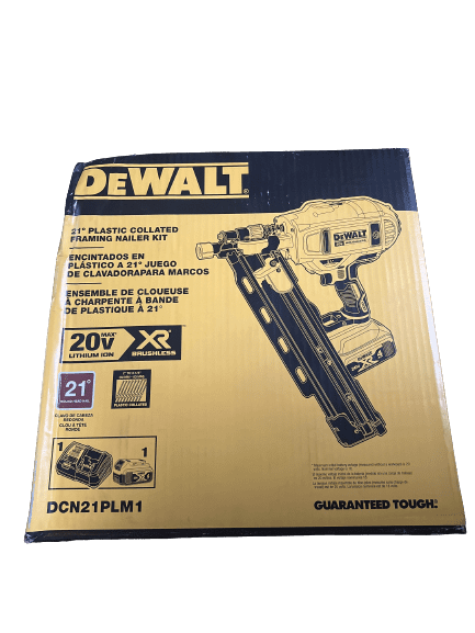Dewalt dcn21plm1 20v max 21 plastic collated cordless framing nailer sales kit