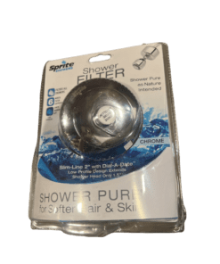 Sprite Showers Universal Shower Filter in Chrome, Grey SL-CM