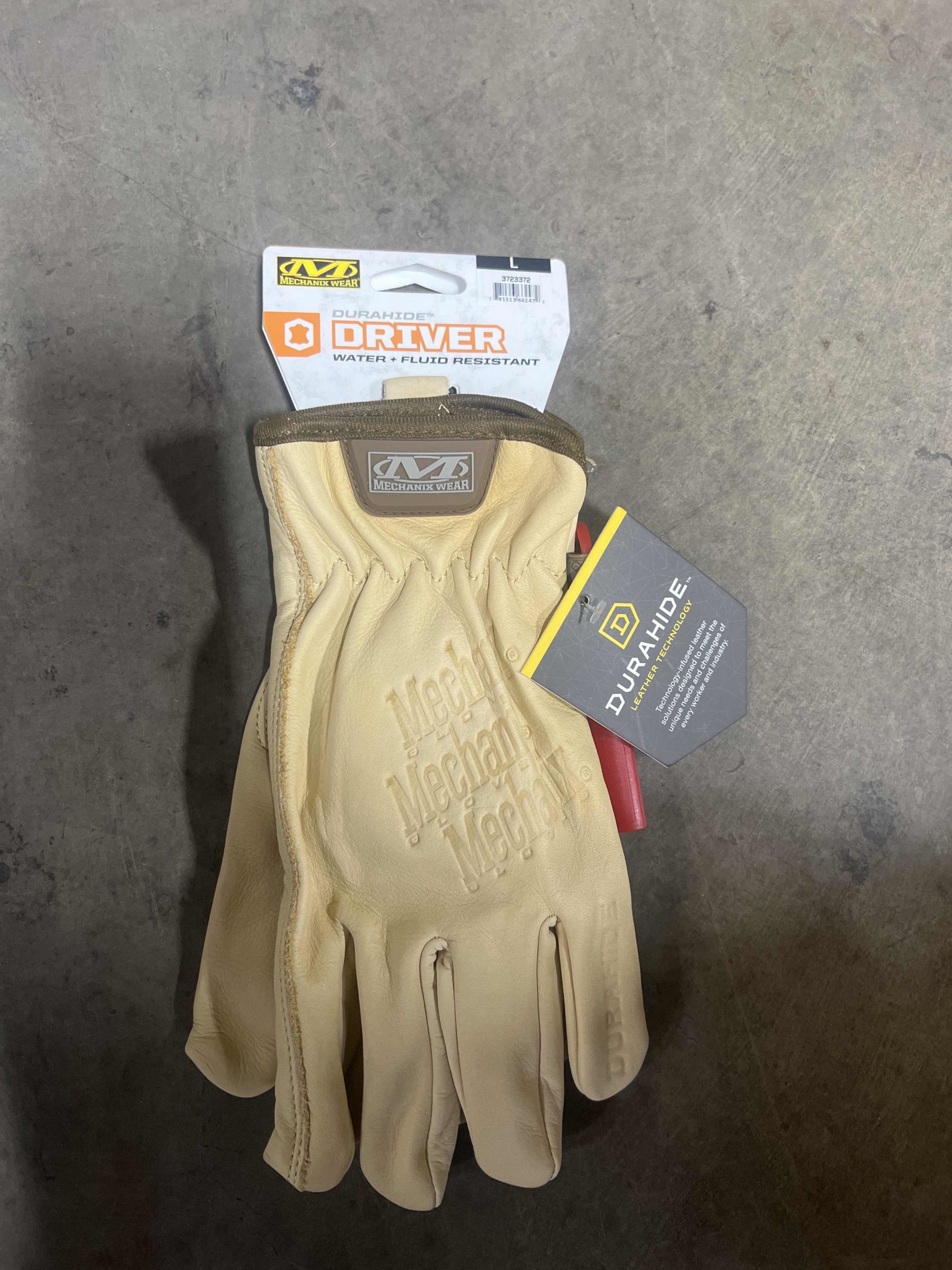 MECHANIX Mens Lowe’s Durahide Cow Driver Leather Construction Gloves