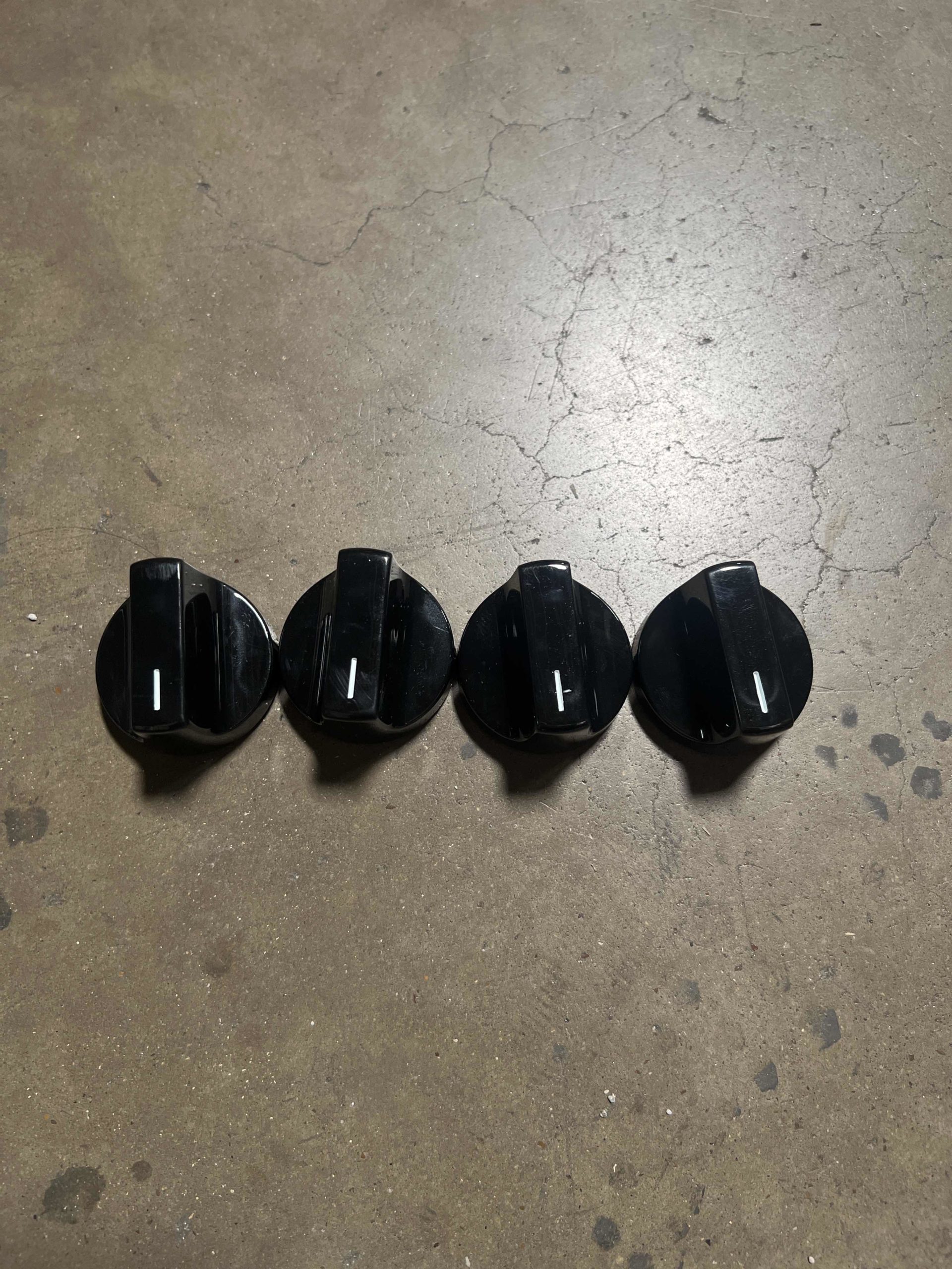 Whirlpool W10850010 Knobs Set of 4For WCE55USOHB01 Cooktop Garland