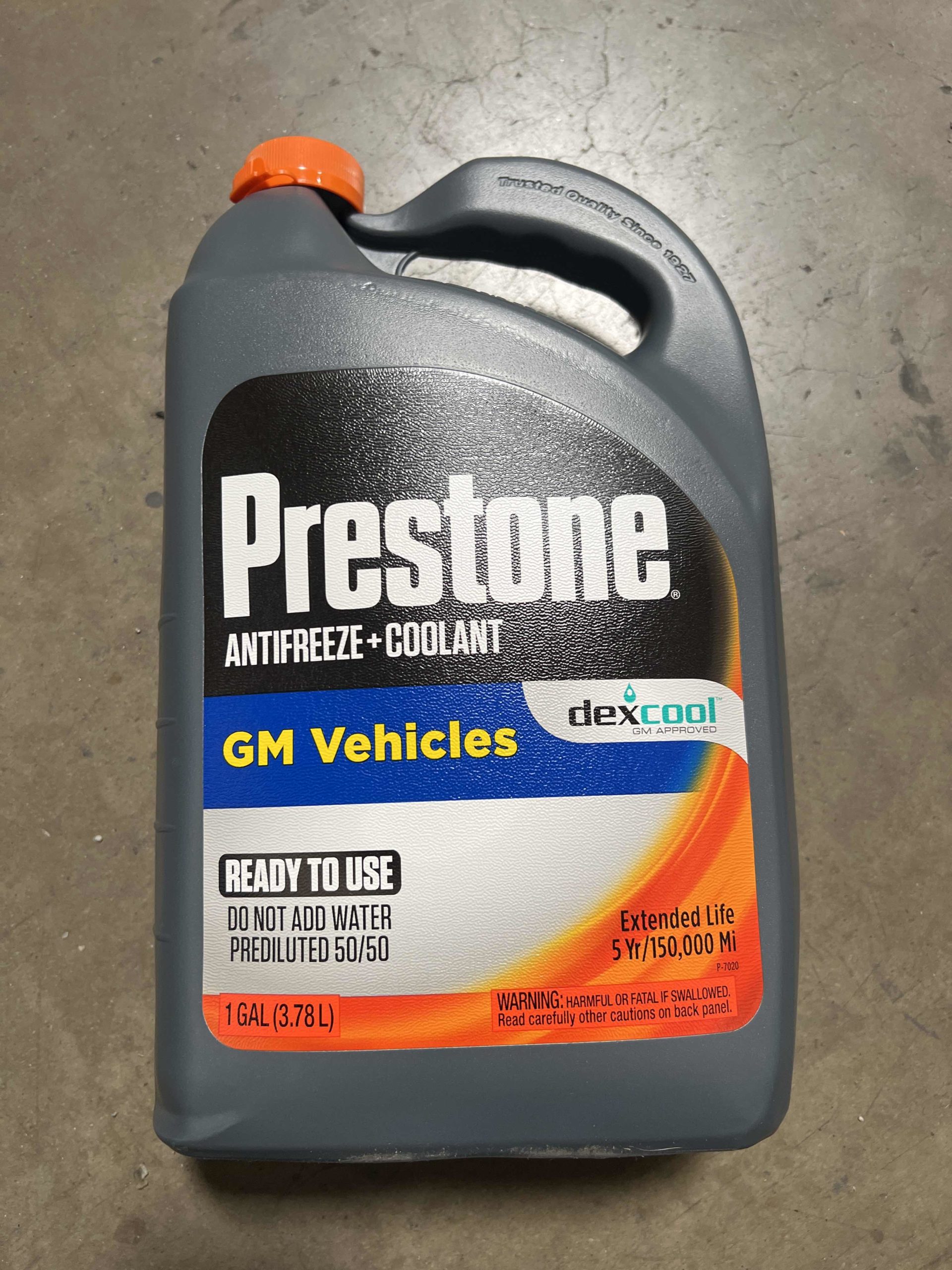 Prestone AFC13100 Antifreeze Coolant – 1 Gallon, Red, NF-OAT Formula For Vehicles